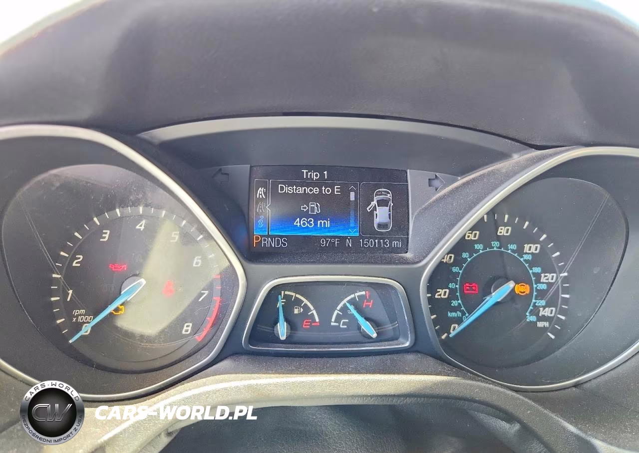 2013 Ford Focus Se VIN:1FADP3F25DL124279 - 9