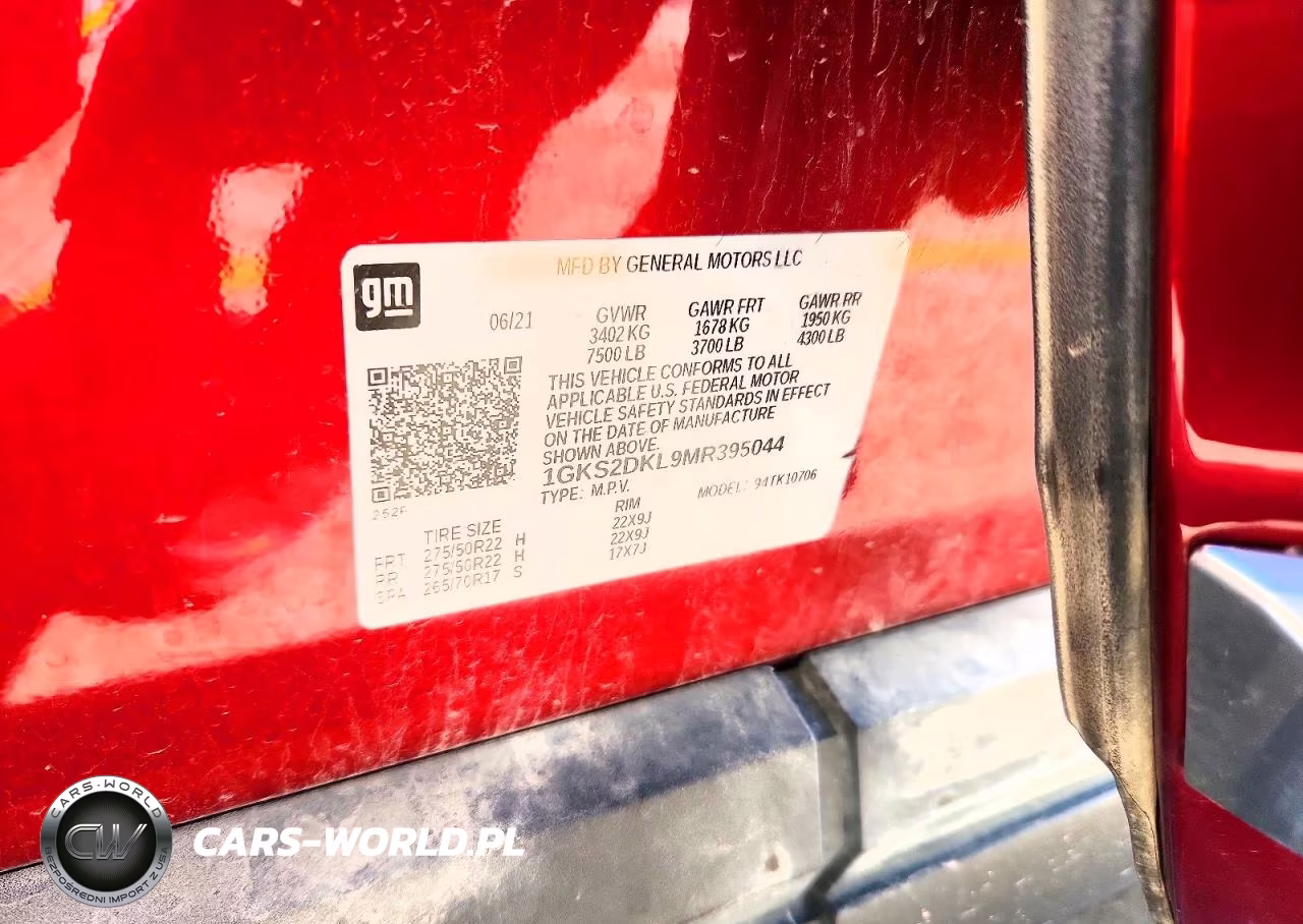 2021 GMC Yukon Denali VIN:1GKS2DKL9MR395044 - 12