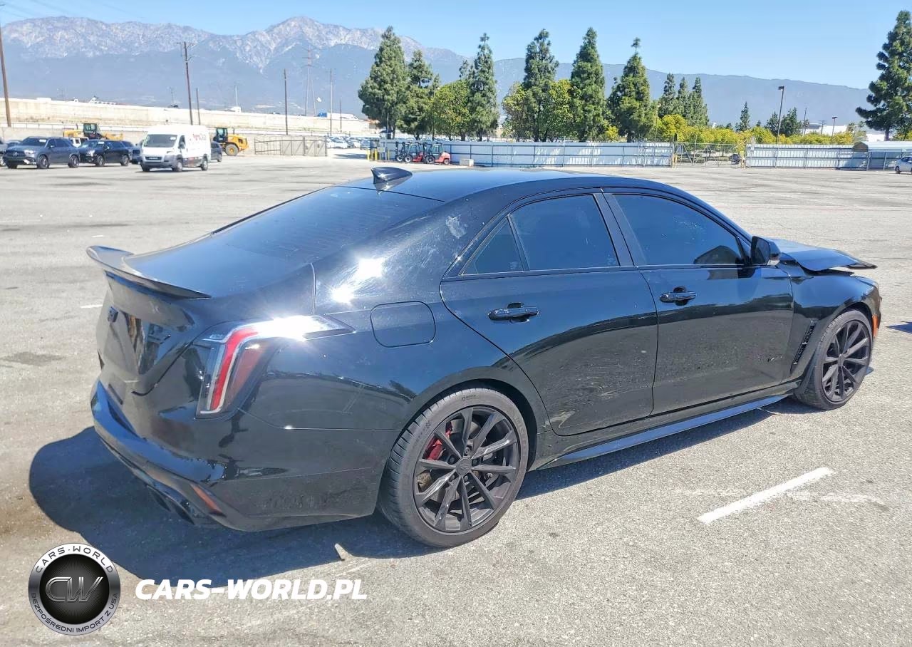2023 Cadillac Ct4-V Blackwing VIN:1G6DL5RP5P0410635 - 3