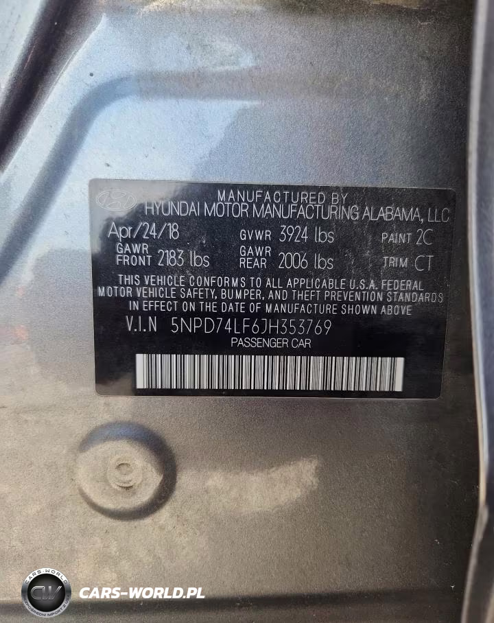 2018 Hyundai Elantra Se VIN:5NPD74LF6JH353769 - 13