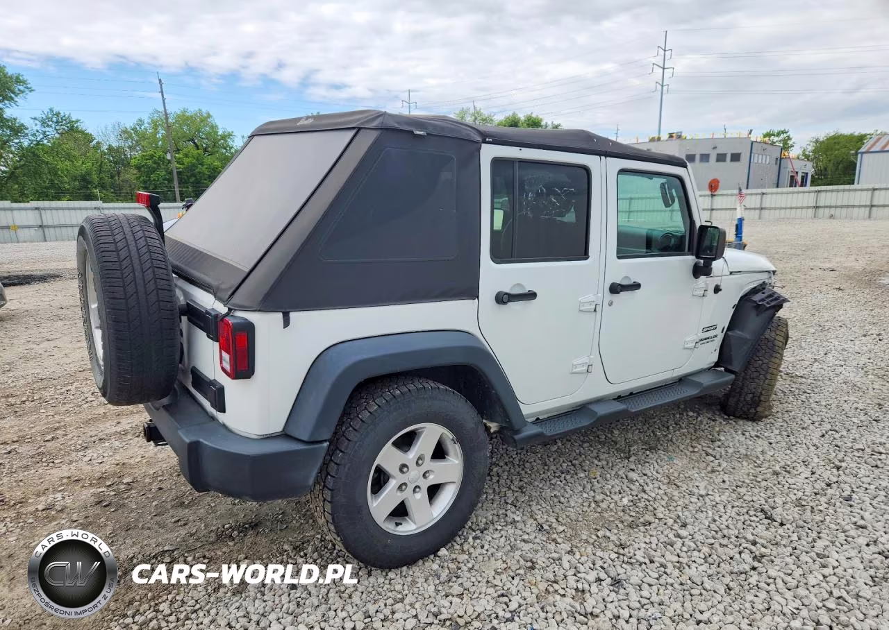 2016 Jeep Wrangler Unlimited Sport VIN:1C4BJWDGXGL161027 - 3
