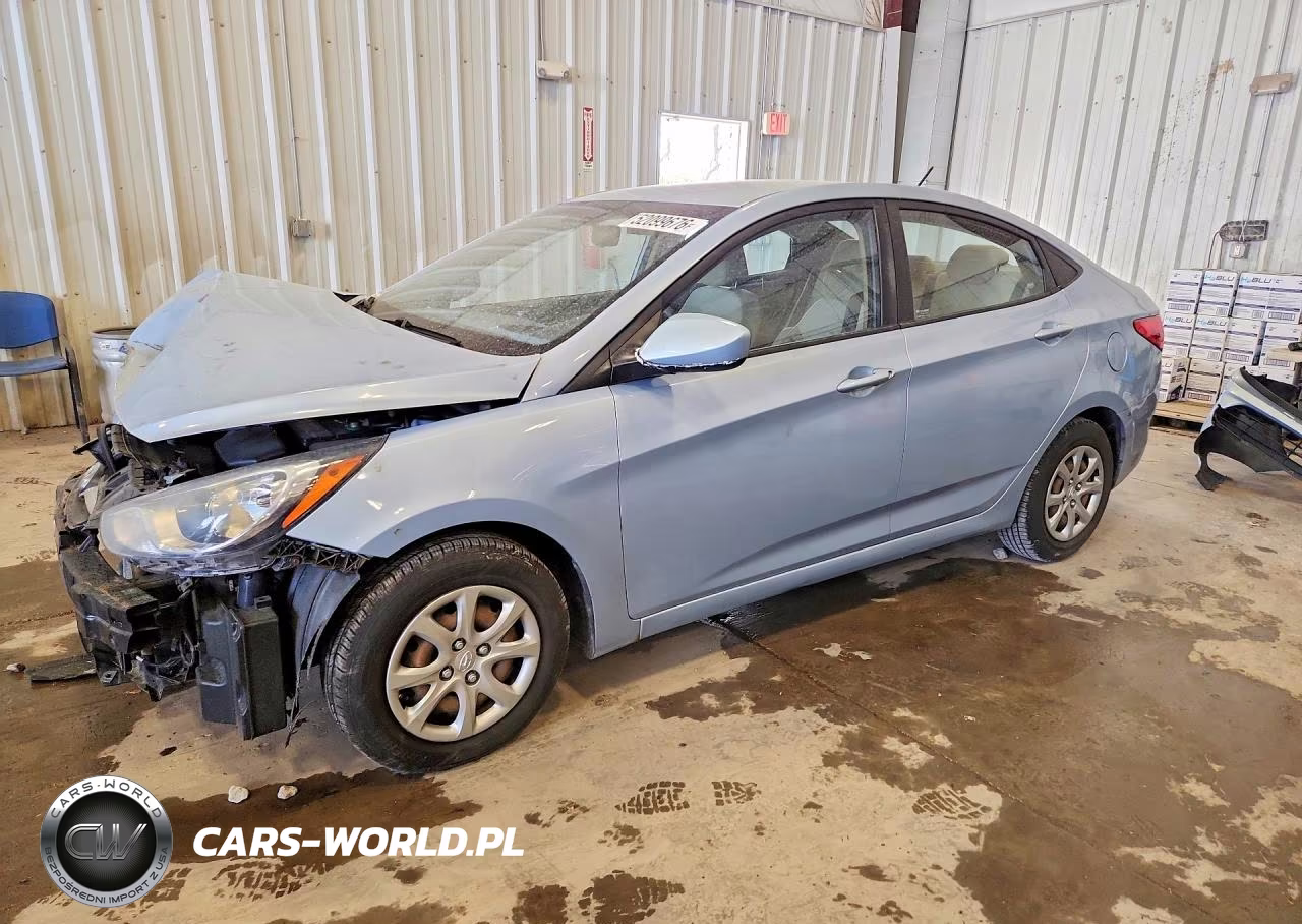 2013 Hyundai Accent 4D VIN:KMHCT4AE8DU317525 - 1