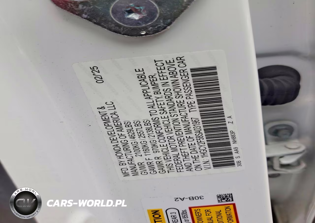 2025 Honda Accord Hybrid Sport VIN:1HGCY2F58SA031967 - 12