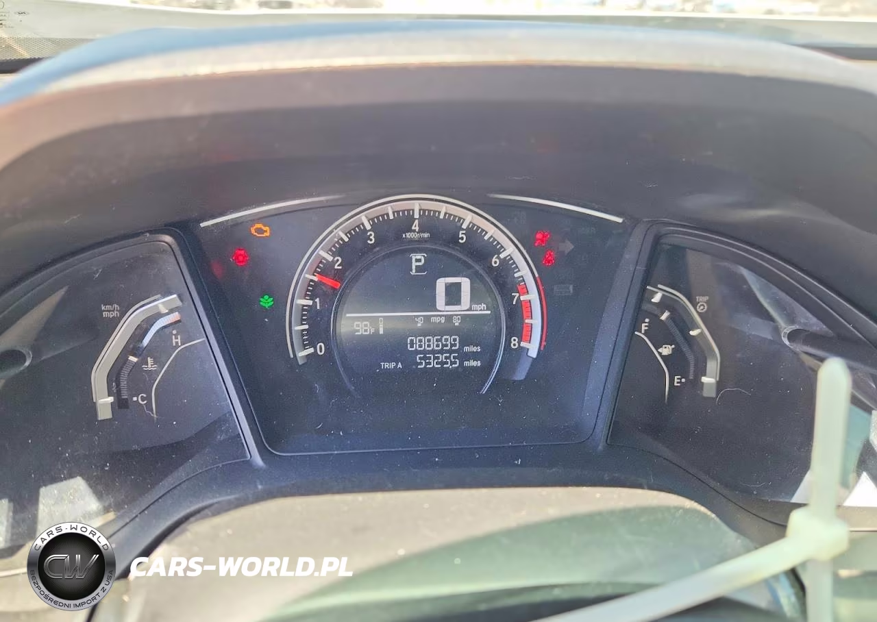 2016 Honda Civic Lx VIN:2HGFC2F54GH536442 - 9