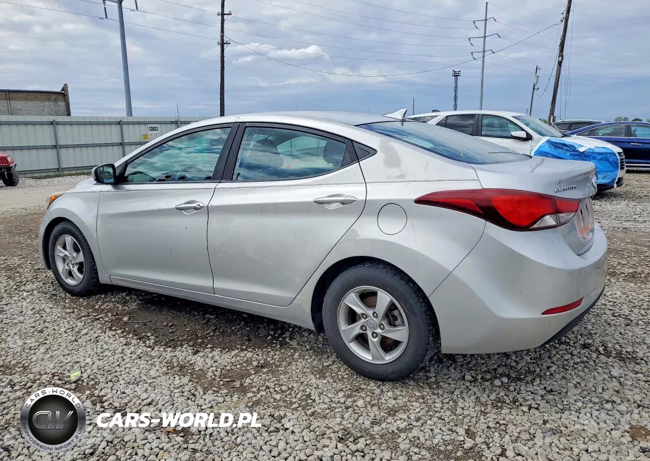 2015 Hyundai Elantra Se VIN:KMHDH4AE4FU352829 - 2
