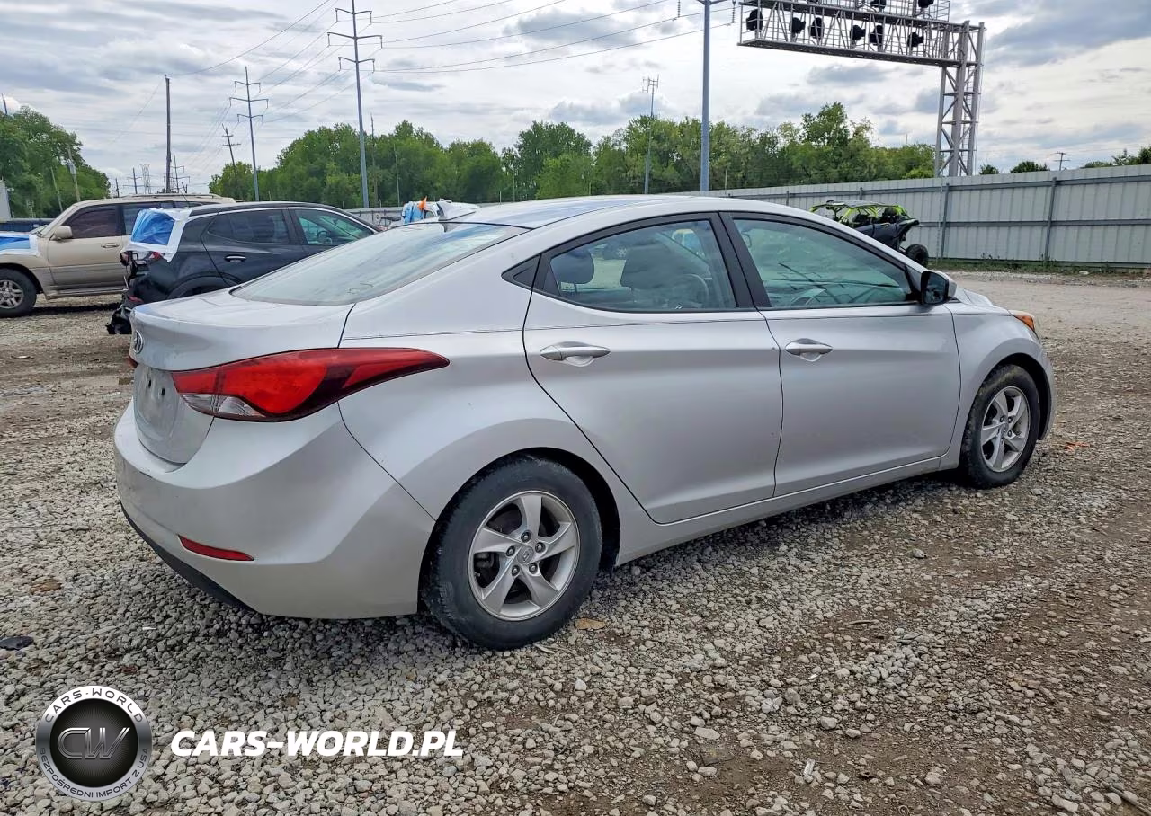 2015 Hyundai Elantra Se VIN:KMHDH4AE4FU352829 - 3