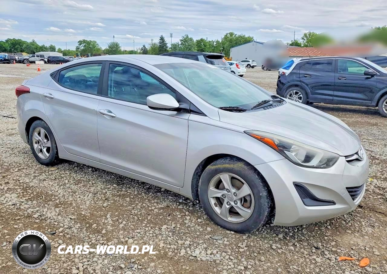 2015 Hyundai Elantra Se VIN:KMHDH4AE4FU352829 - 4