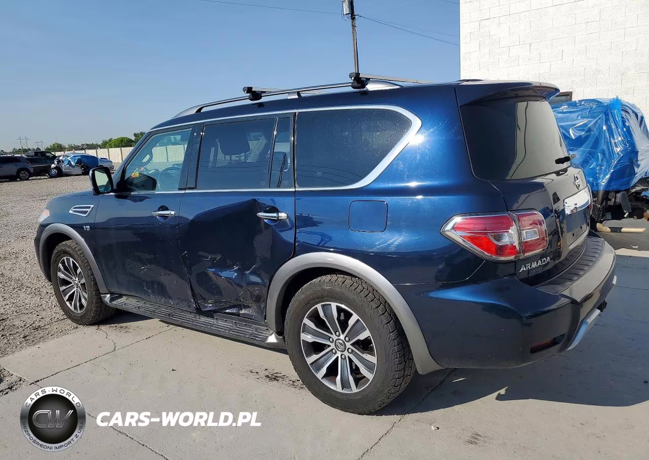 2018 Nissan Armada Sl VIN:JN8AY2NC7J9554892 - 2