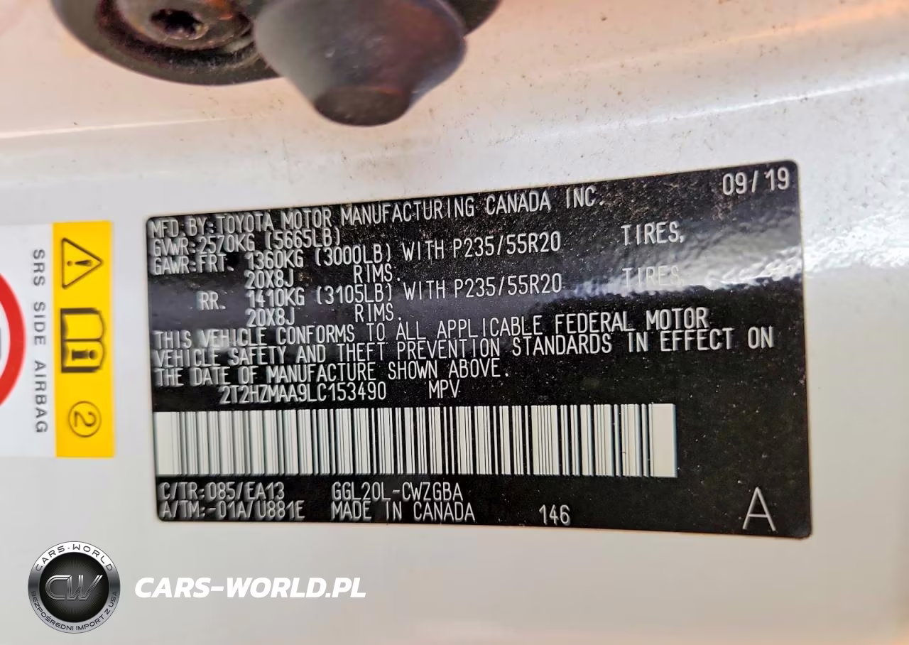 2020 Lexus Rx 350 VIN:2T2HZMAA9LC153490 - 14