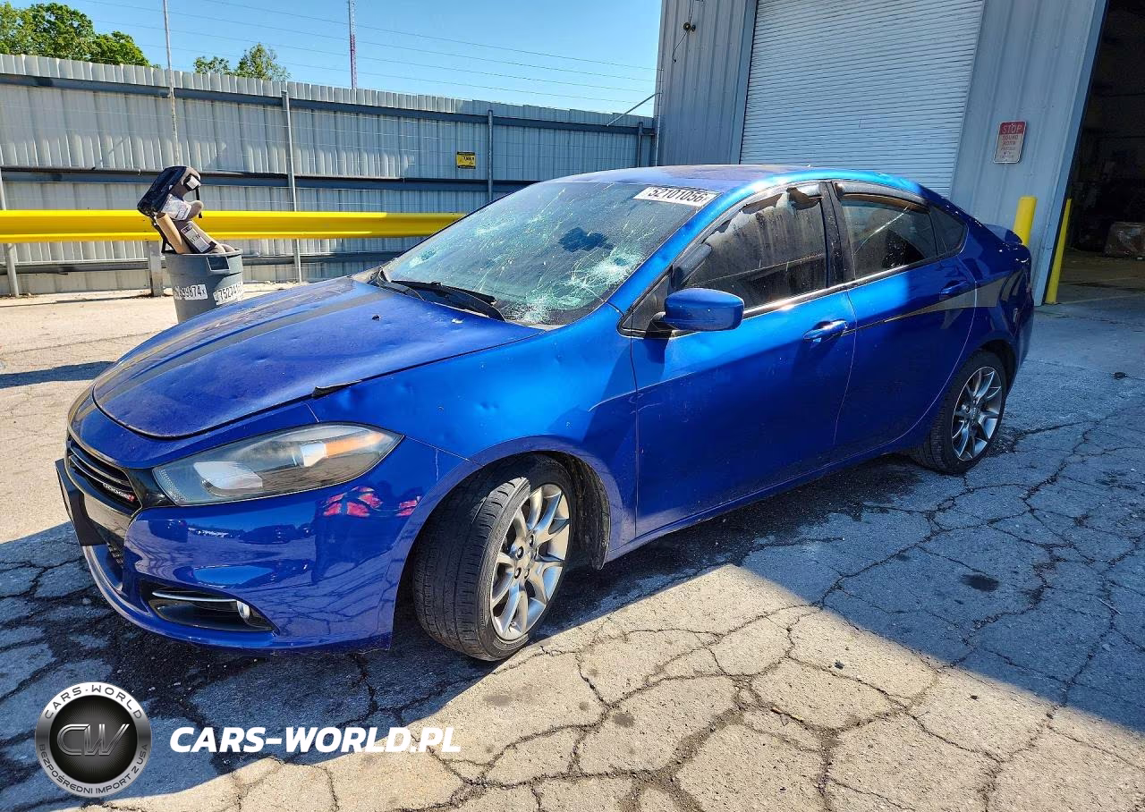 2014 Dodge Dart Sxt VIN:1C3CDFBBXED851794 - 1