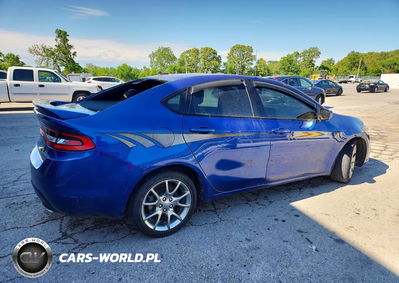2014 Dodge Dart Sxt VIN:1C3CDFBBXED851794 - 3