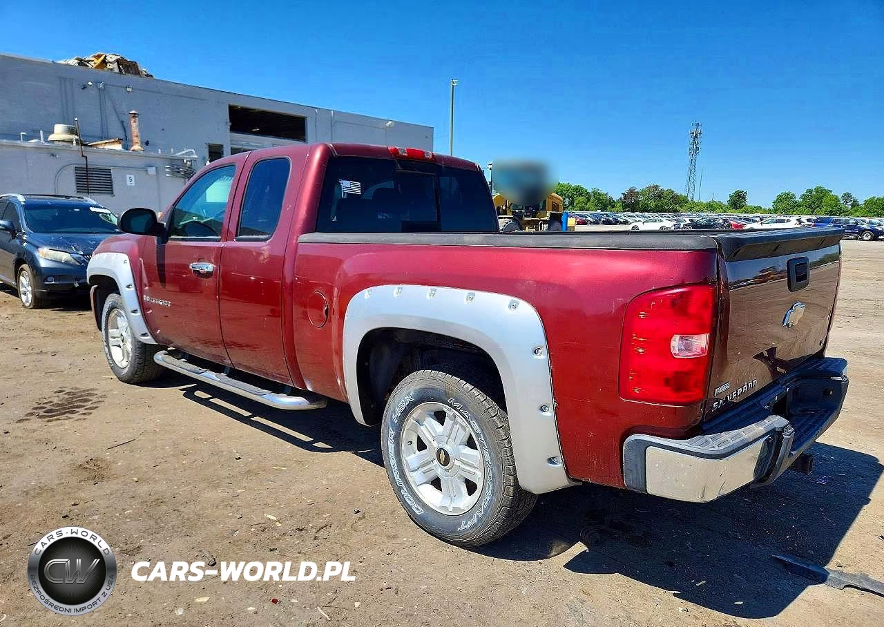 2008 Chevrolet Silverado K1500 VIN:2GCEK190281218577 - 2