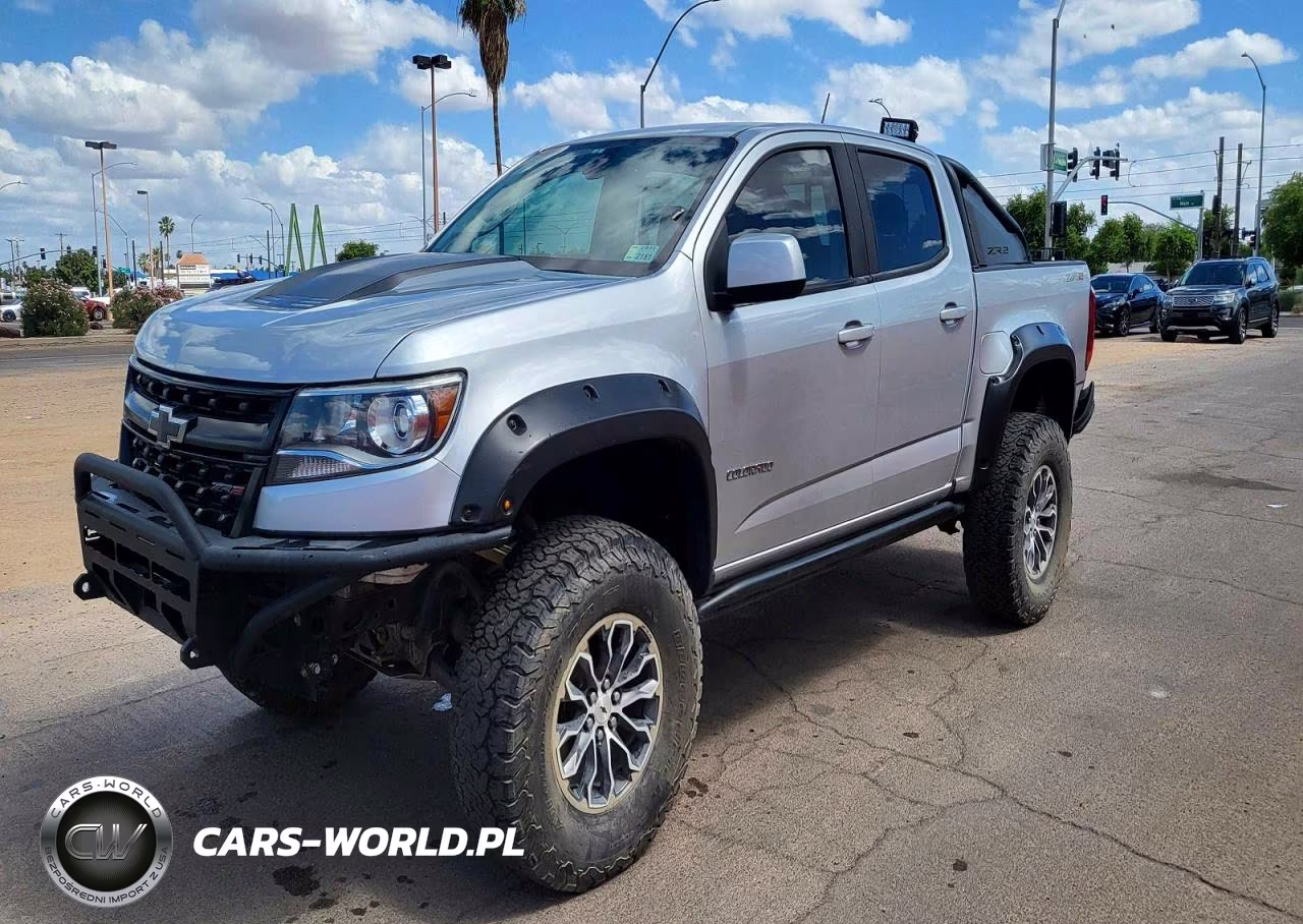 2018 Chevrolet Colorado Zr2 VIN:1GCGTEEN9J1298731 - 2