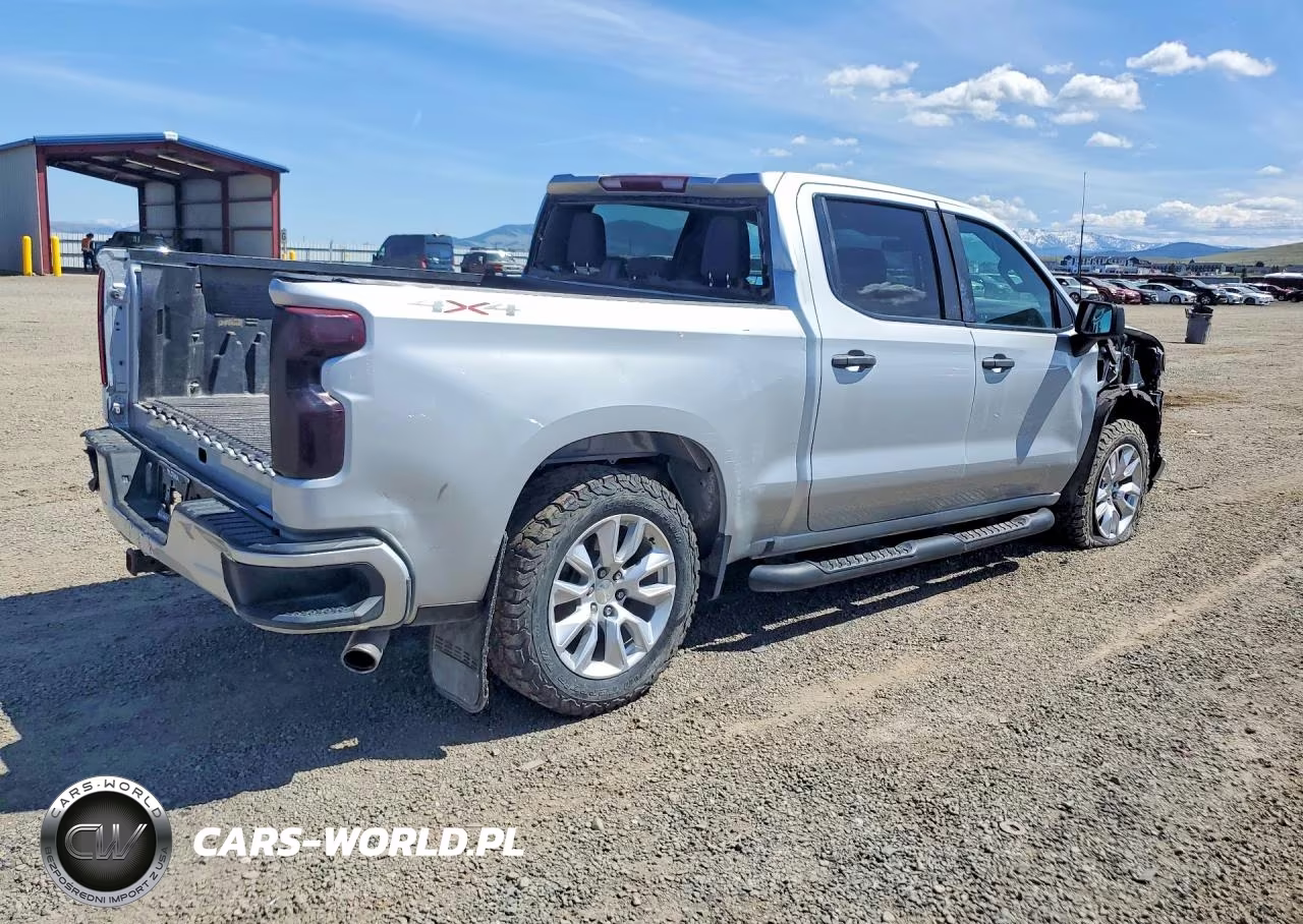 2019 Chevrolet Silverado K1500 Custom VIN:1GCPYBEH6KZ333464 - 3