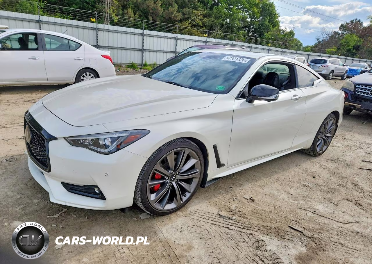 2021 Infiniti Q60 Red Sport 400