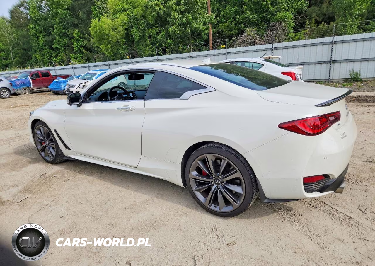 2021 Infiniti Q60 Red Sport 400 VIN:JN1FV7LLXMM560183 - 2