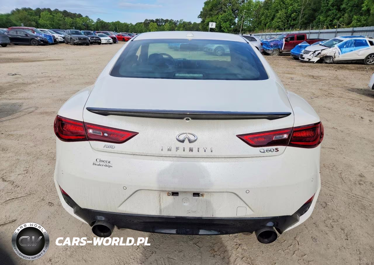 2021 Infiniti Q60 Red Sport 400 VIN:JN1FV7LLXMM560183 - 6