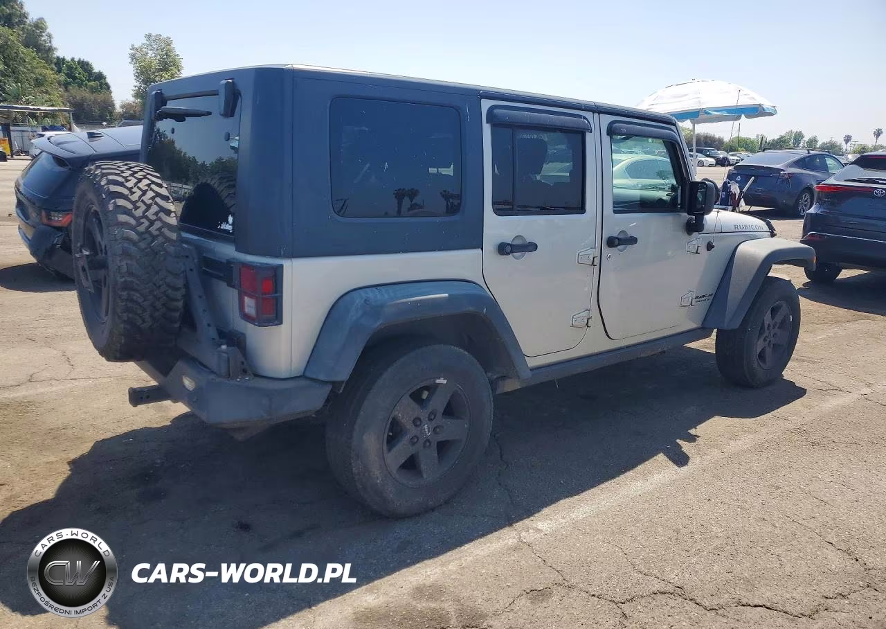2007 Jeep Wrangler Rubicon VIN:1J8GA69137L191022 - 3