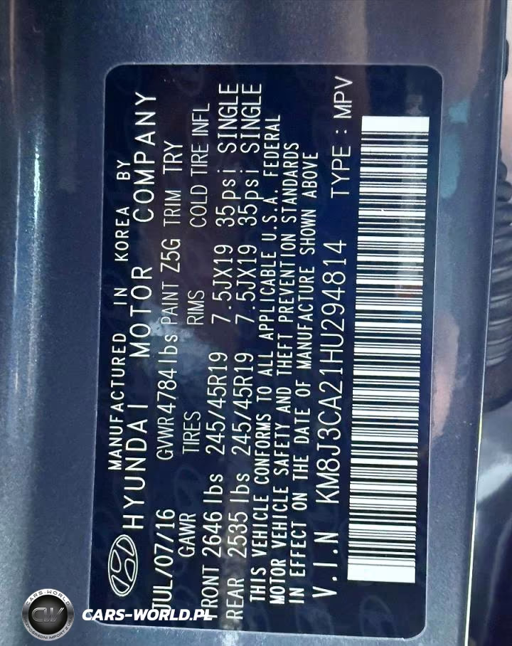 2017 Hyundai Tucson Limited VIN:KM8J3CA21HU294814 - 10