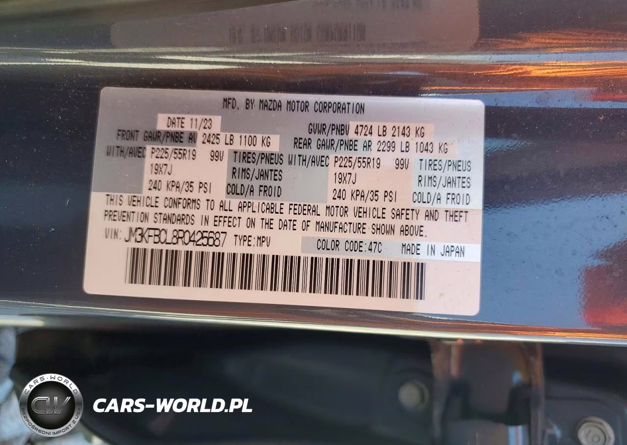 2024 Mazda Cx-5 Preferred VIN:JM3KFBCL8R0425687 - 12