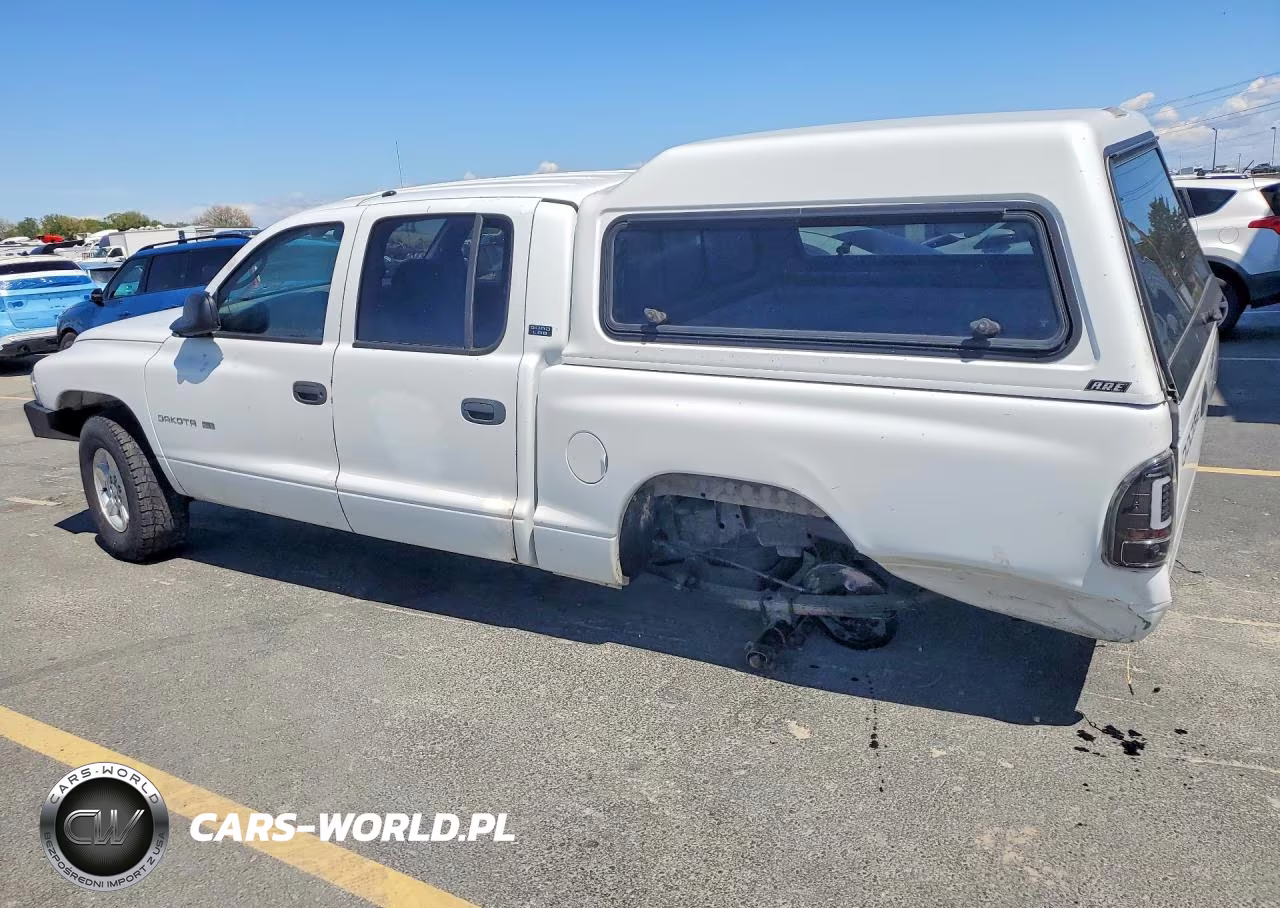 2001 Dodge Dakota Quad VIN:1B7GG2AX71S163512 - 2