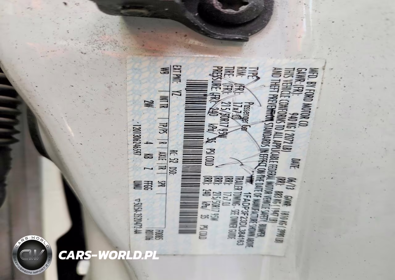 2013 Ford Focus Se VIN:1FADP3F23DL384163 - 12