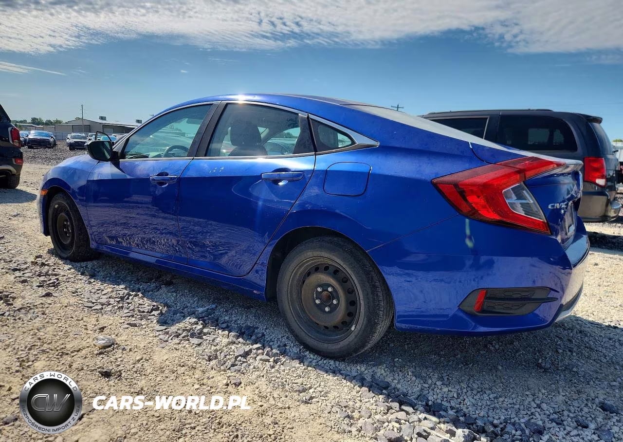 2019 Honda Civic Lx VIN:2HGFC2F64KH520324 - 2