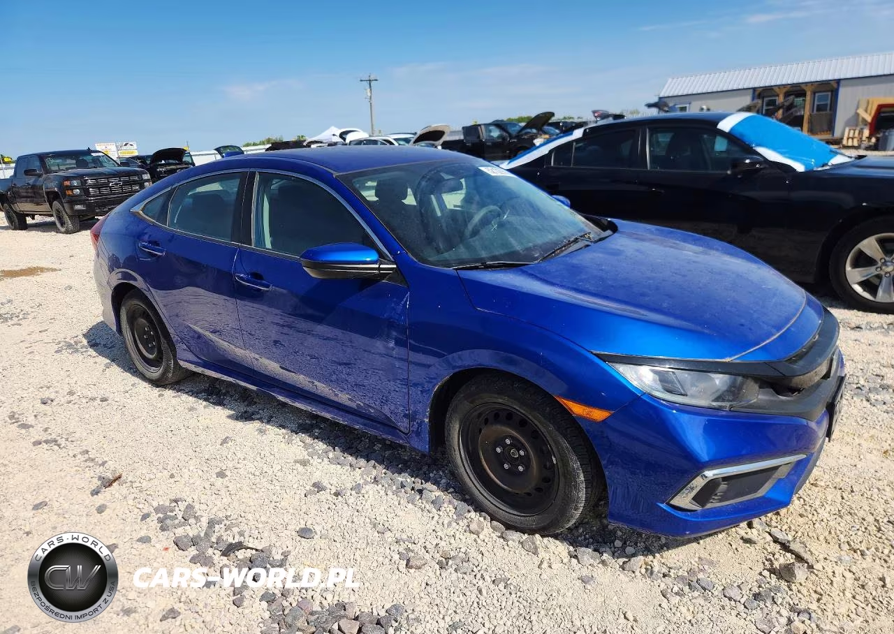 2019 Honda Civic Lx VIN:2HGFC2F64KH520324 - 4
