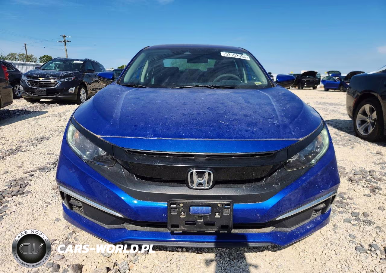 2019 Honda Civic Lx VIN:2HGFC2F64KH520324 - 5