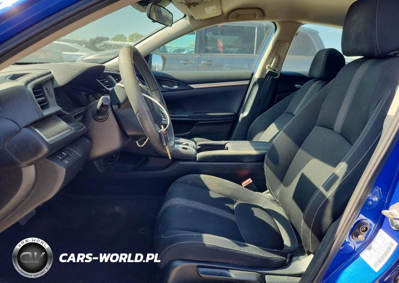2019 Honda Civic Lx VIN:2HGFC2F64KH520324 - 7