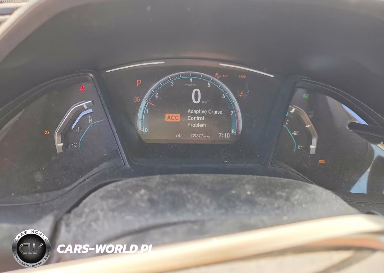 2019 Honda Civic Lx VIN:2HGFC2F64KH520324 - 9