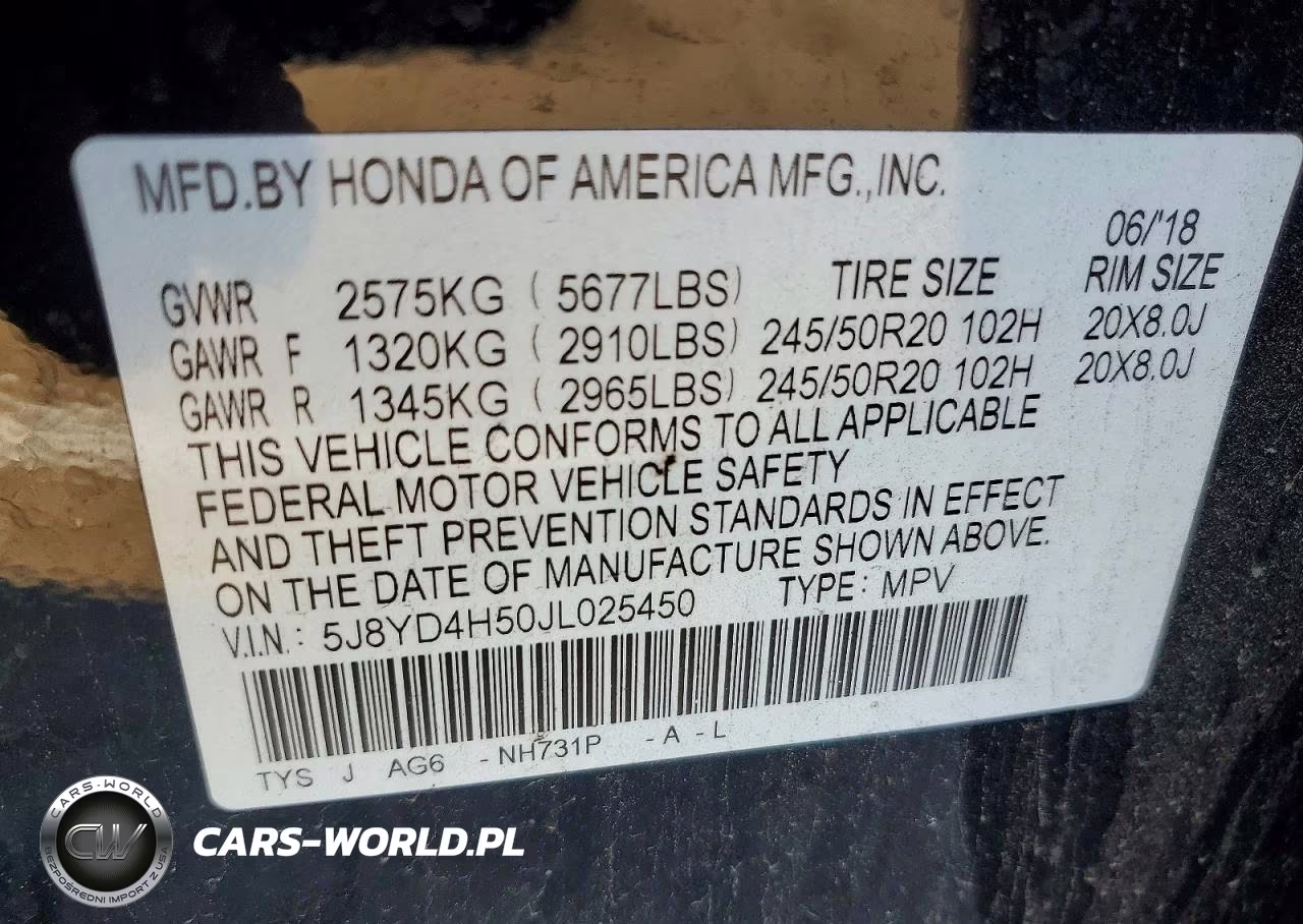 2018 Acura Mdx Technology VIN:5J8YD4H50JL025450 - 13