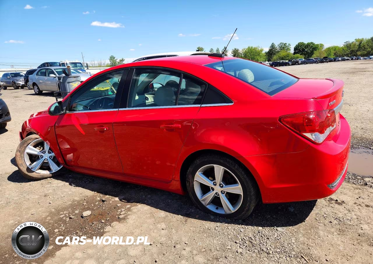 2015 Chevrolet Cruze Lt VIN:1G1PE5SB9F7111182 - 2