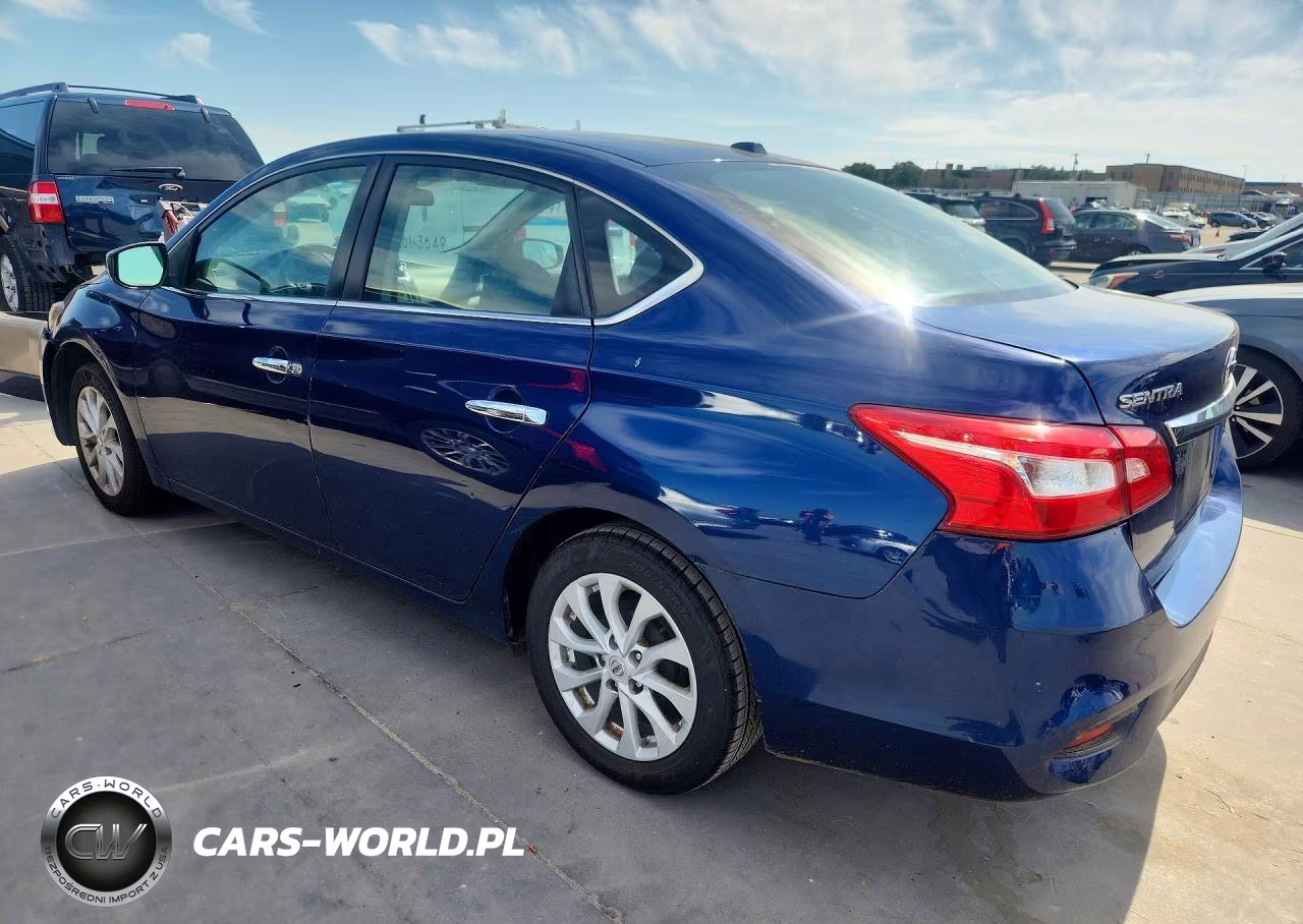 2019 Nissan Sentra Sv VIN:3N1AB7APXKY410187 - 2