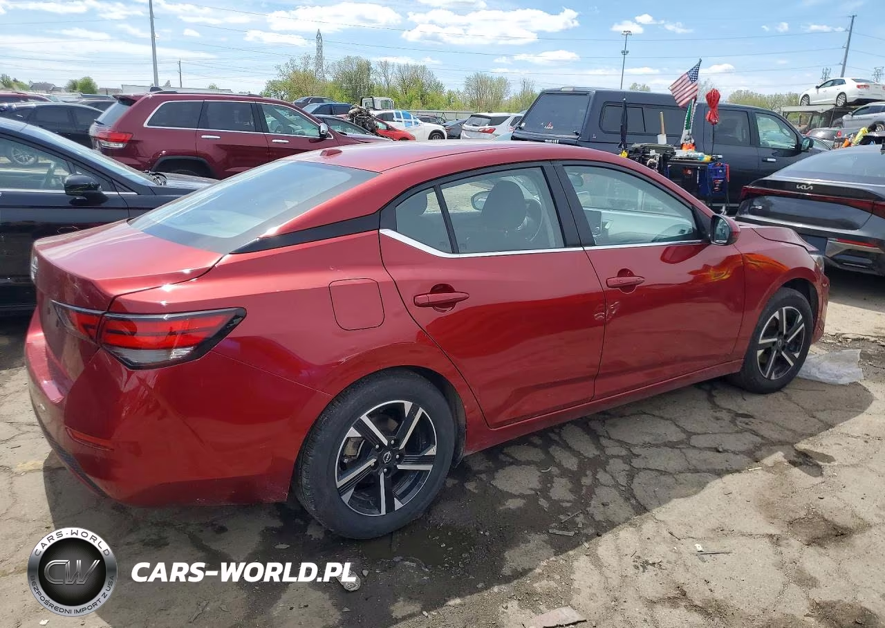 2025 Nissan Sentra Sv VIN:3N1AB8CVXSY287833 - 3