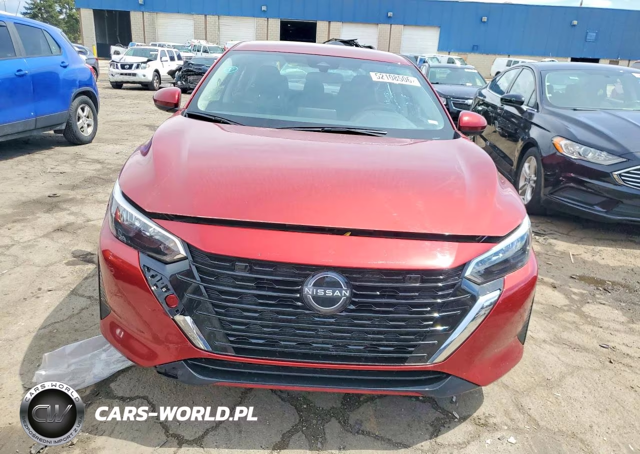 2025 Nissan Sentra Sv VIN:3N1AB8CVXSY287833 - 5