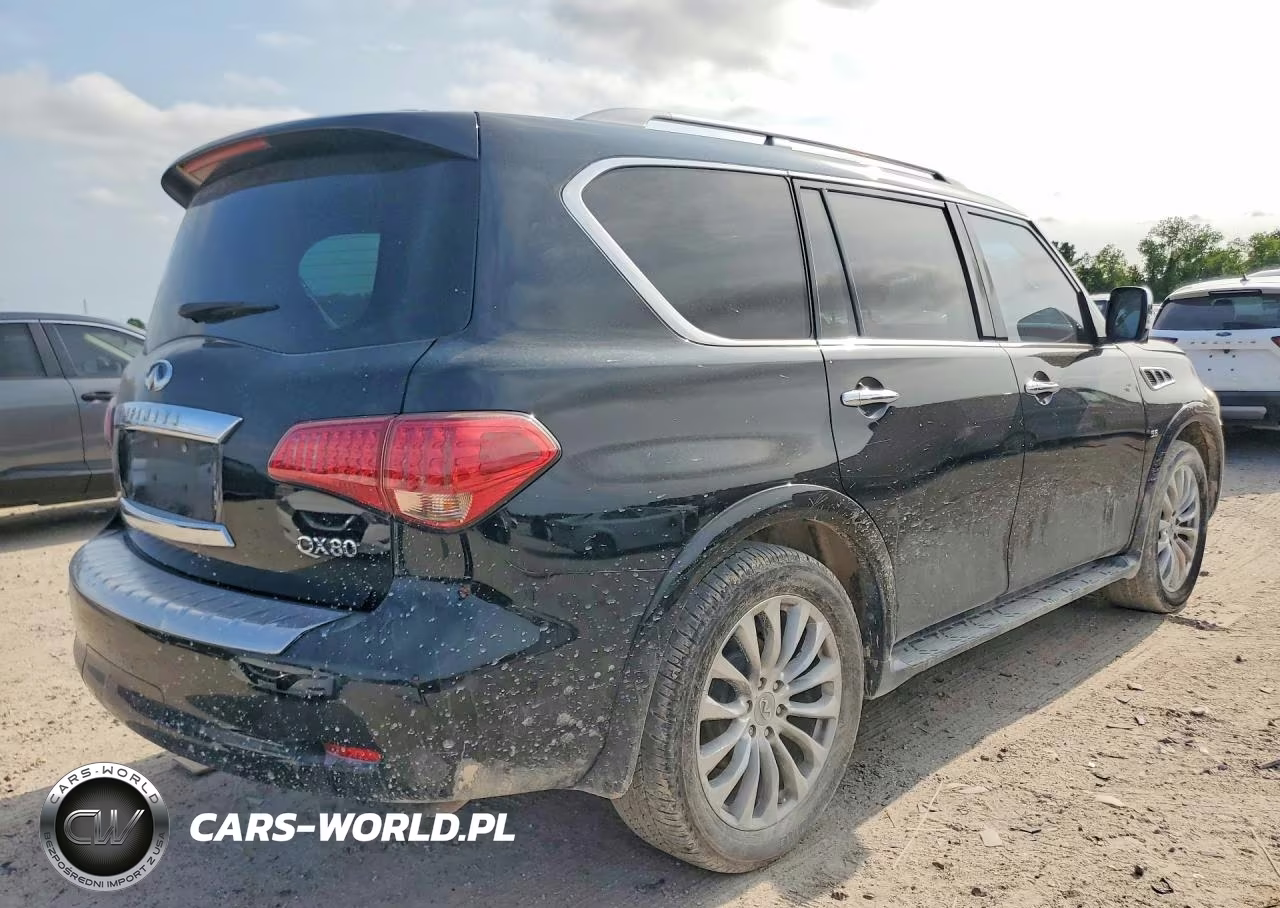 2017 Infiniti Qx80 Base VIN:JN8AZ2NFXH9645284 - 3