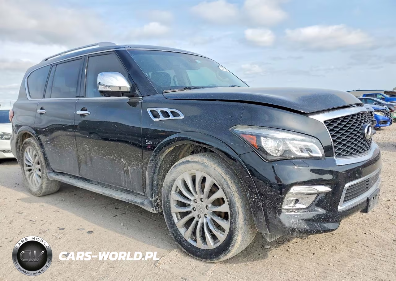 2017 Infiniti Qx80 Base VIN:JN8AZ2NFXH9645284 - 4