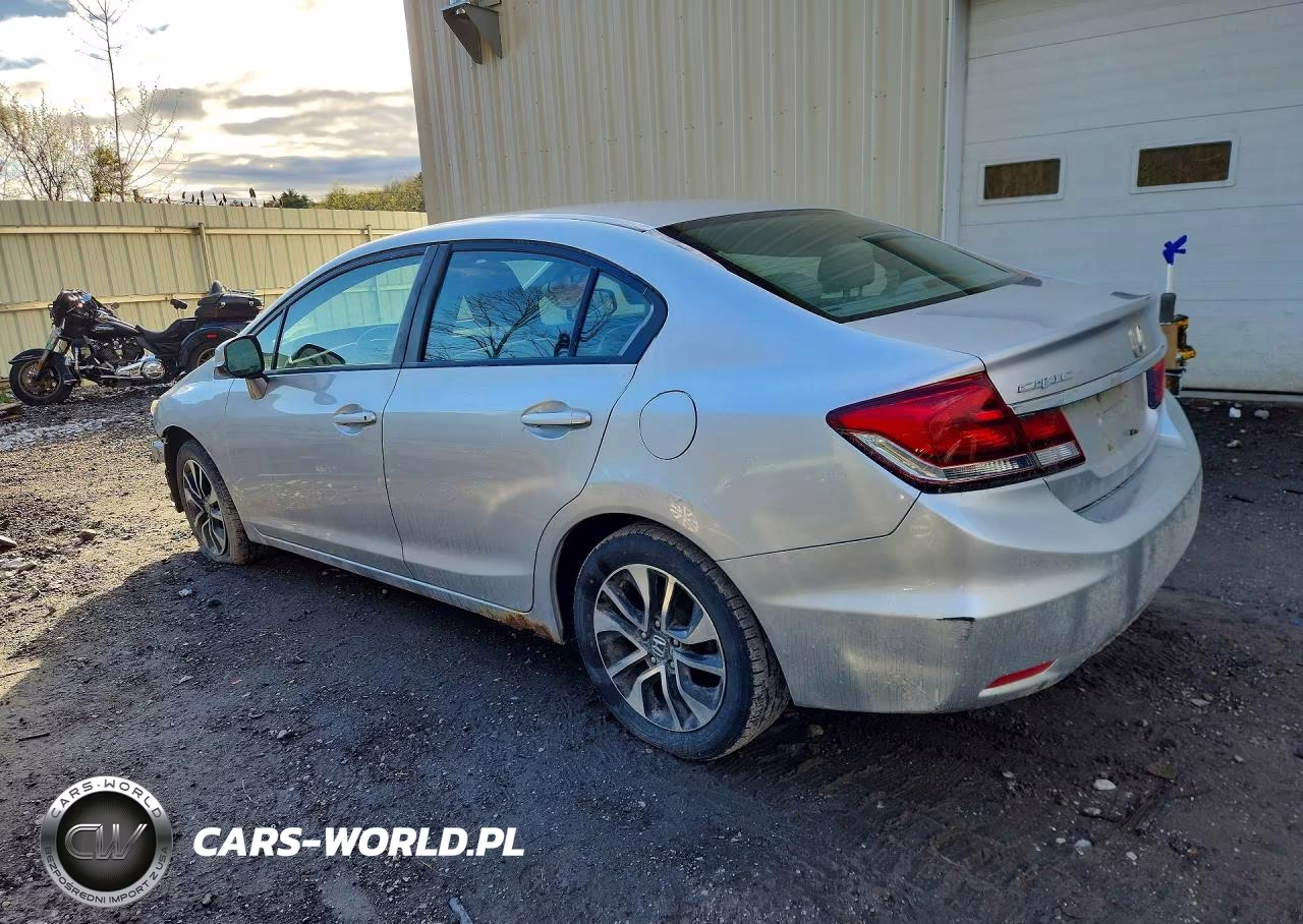 2013 Honda Civic Ex VIN:19XFB2F8XDE278169 - 2