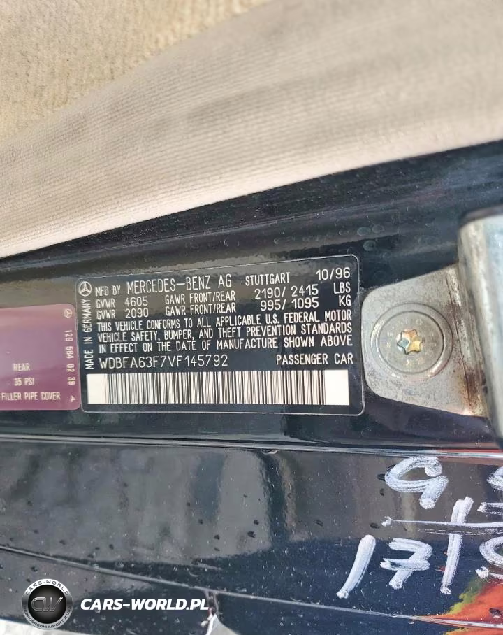 1997 Mercedes-Benz Sl 320 VIN:WDBFA63F7VF145792 - 12