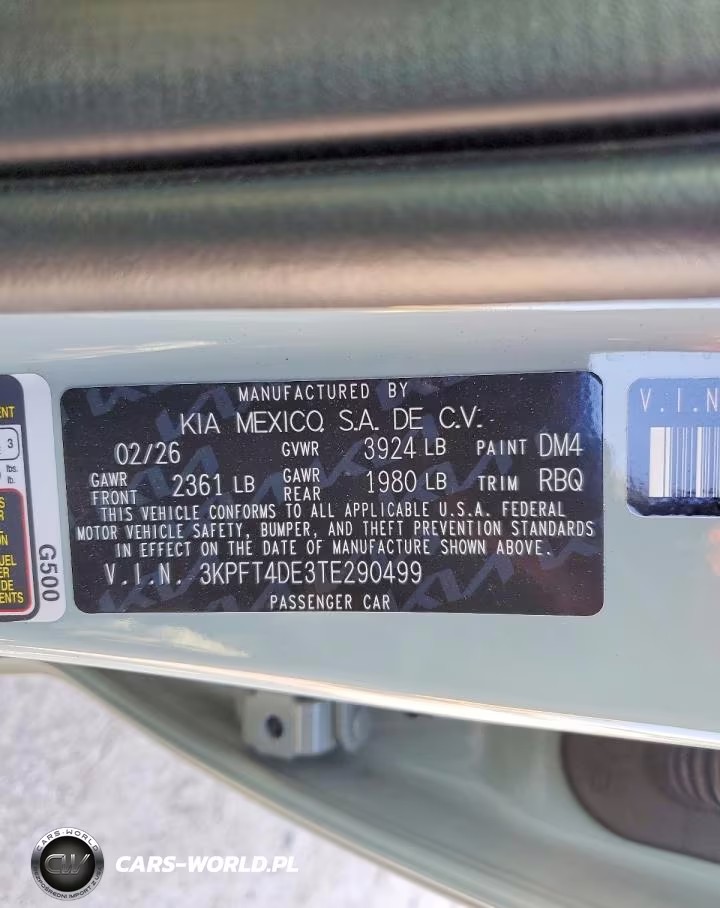 2026 Kia K4 Lxs VIN:3KPFT4DE3TE290499 - 13