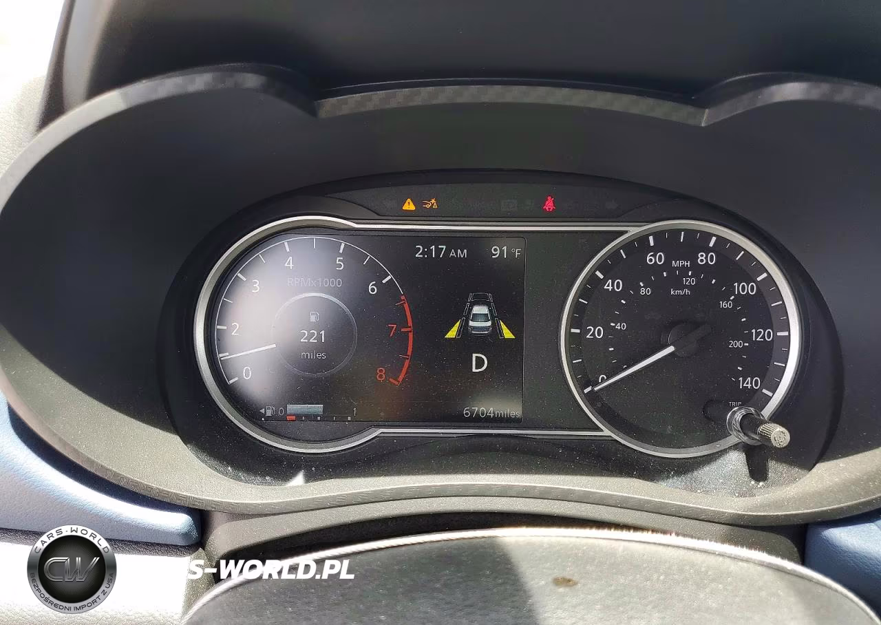 2025 Nissan Versa 1.6 Sv VIN:3N1CN8EV6SL817869 - 9
