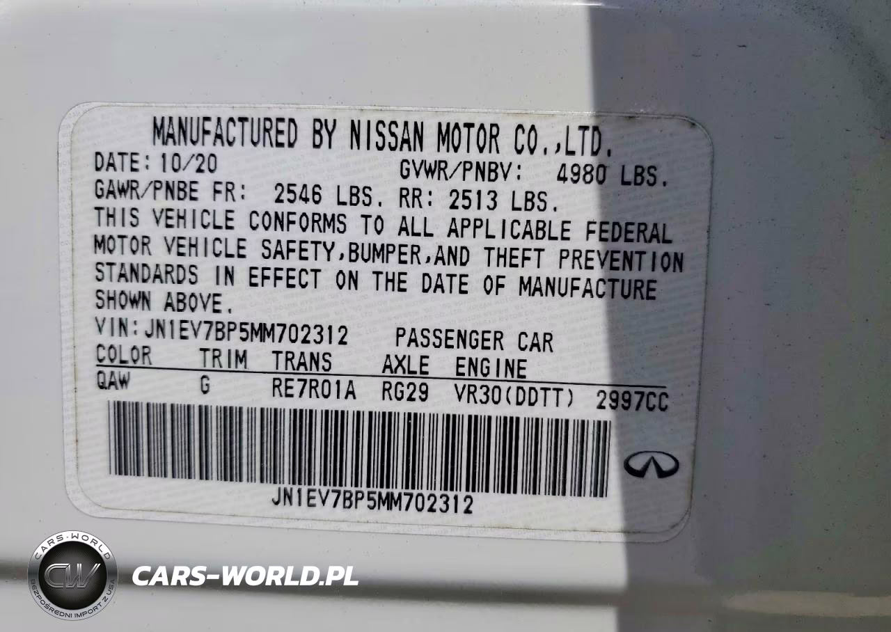 2021 Infiniti Q50 Luxe VIN:JN1EV7BP5MM702312 - 13