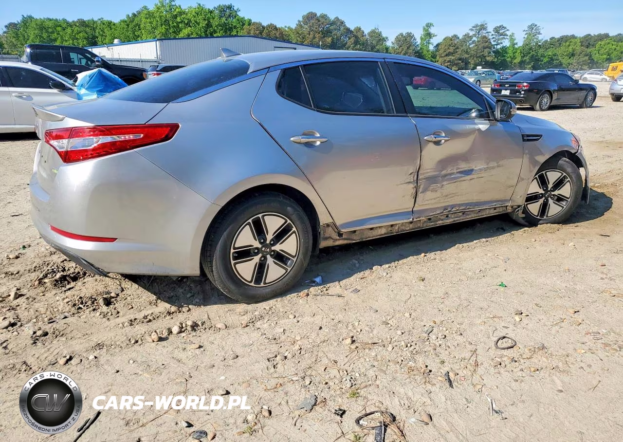 2012 Kia Optima Hybrid VIN:KNAGM4AD6C5023119 - 3