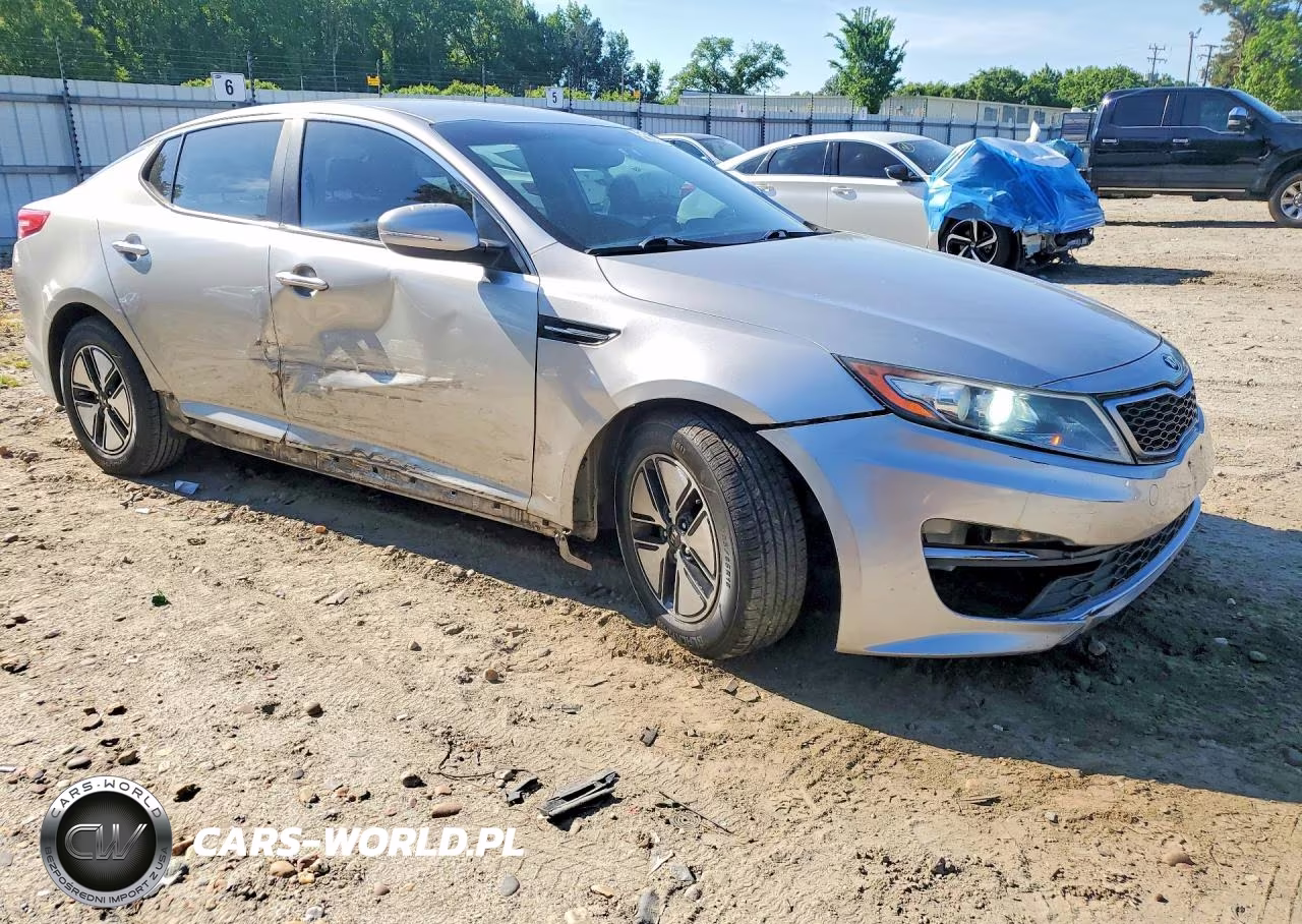 2012 Kia Optima Hybrid VIN:KNAGM4AD6C5023119 - 4