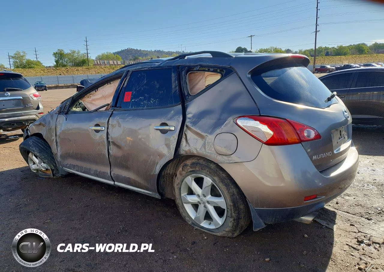 2009 Nissan Murano S VIN:JN8AZ18W59W107441 - 2