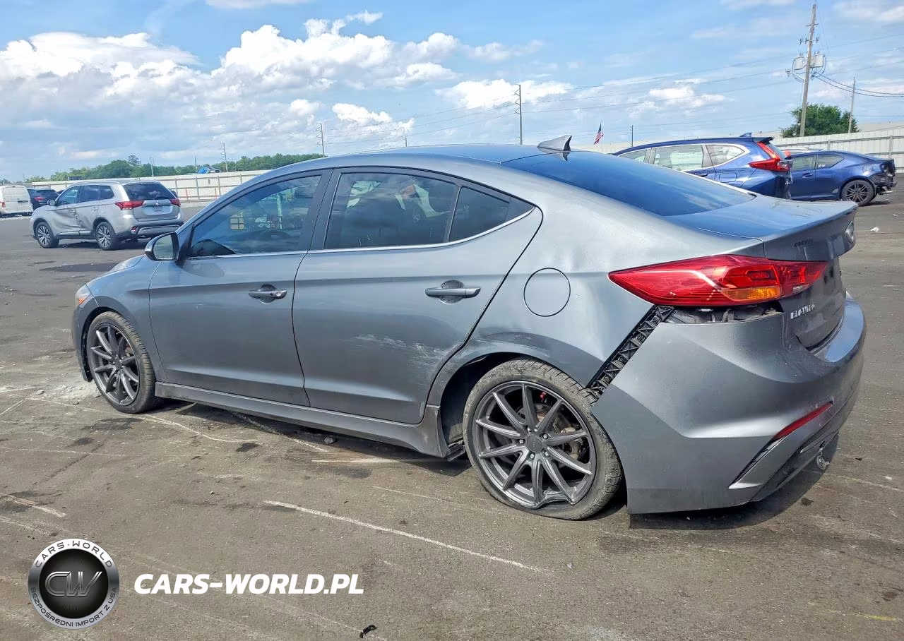 2018 Hyundai Elantra Sport VIN:KMHD04LB3JU720517 - 2