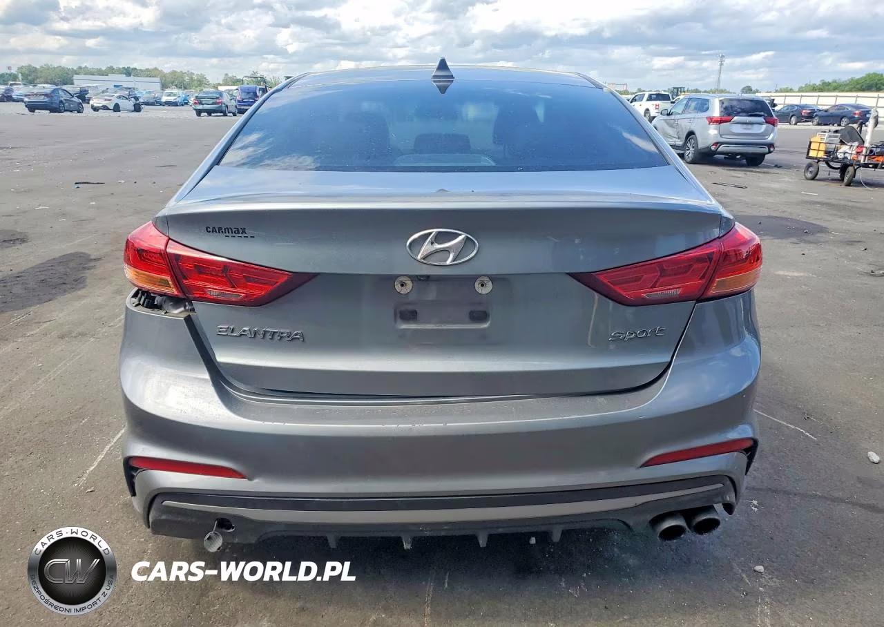 2018 Hyundai Elantra Sport VIN:KMHD04LB3JU720517 - 6