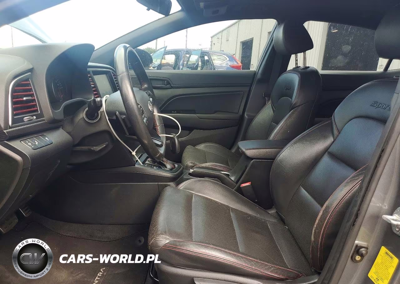2018 Hyundai Elantra Sport VIN:KMHD04LB3JU720517 - 7