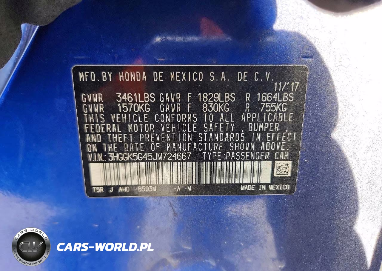 2018 Honda Fit Lx VIN:3HGGK5G45JM724667 - 12